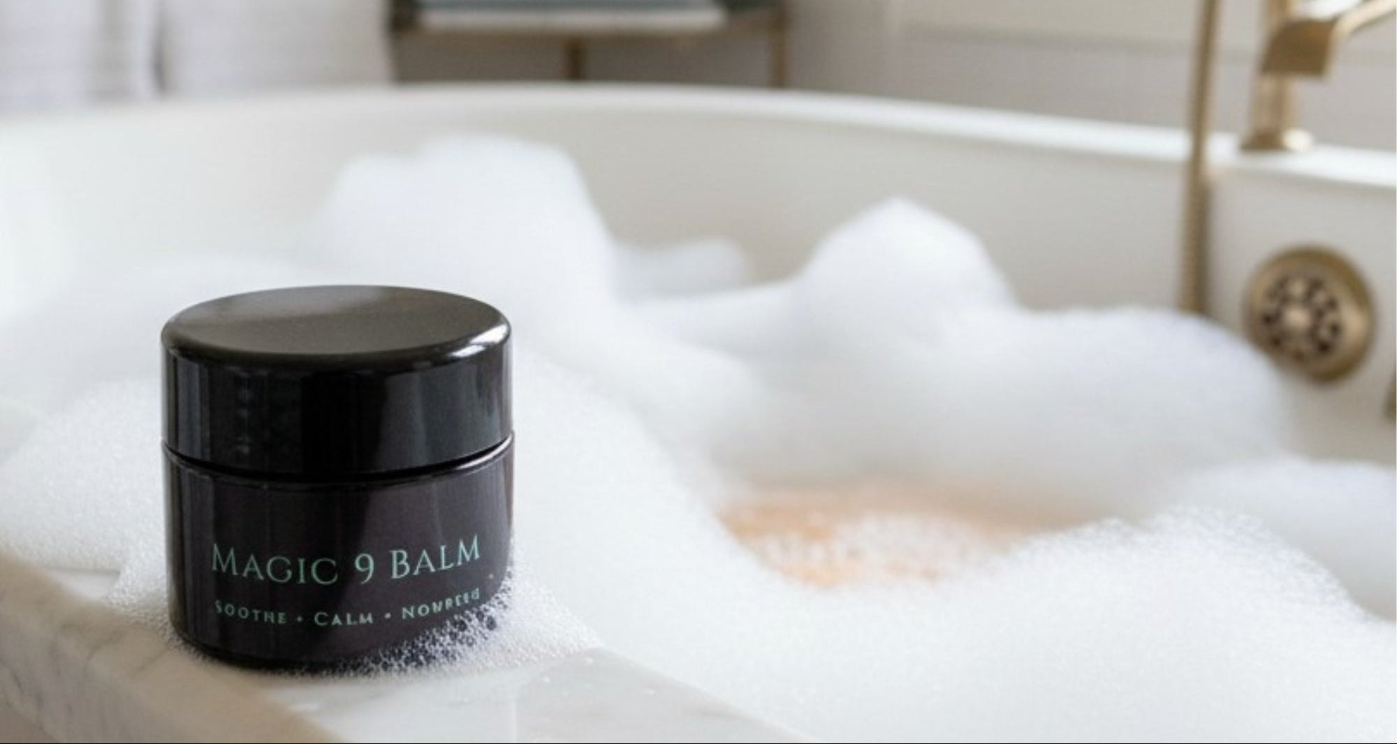 use magic 9 balm in the bath