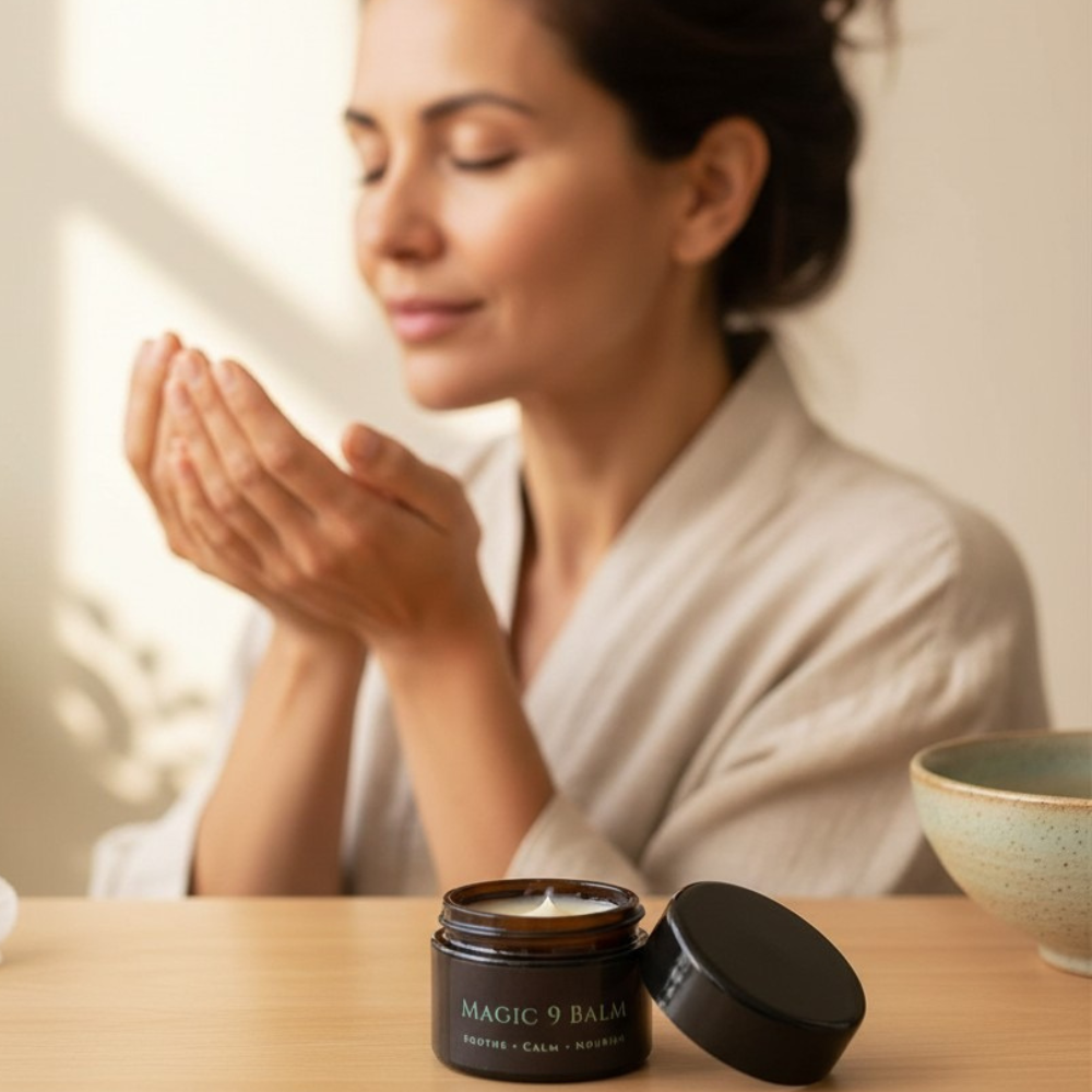Magic 9 Balm for nourishing dry skin on your face